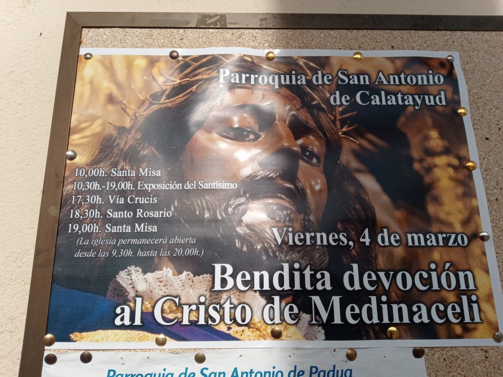 Foto: Fiesta del Cristo de Medinaceli - Calatayud (Zaragoza), España