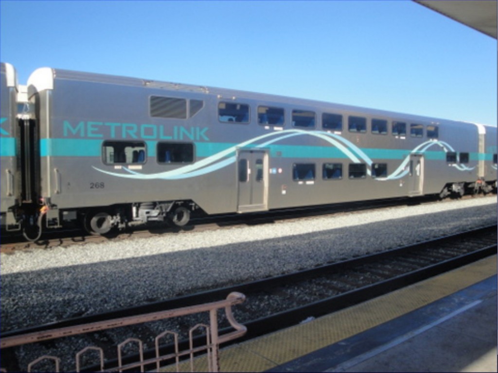 Foto: tren de Metrolink en Union Station - Los Ángeles (California), Estados Unidos