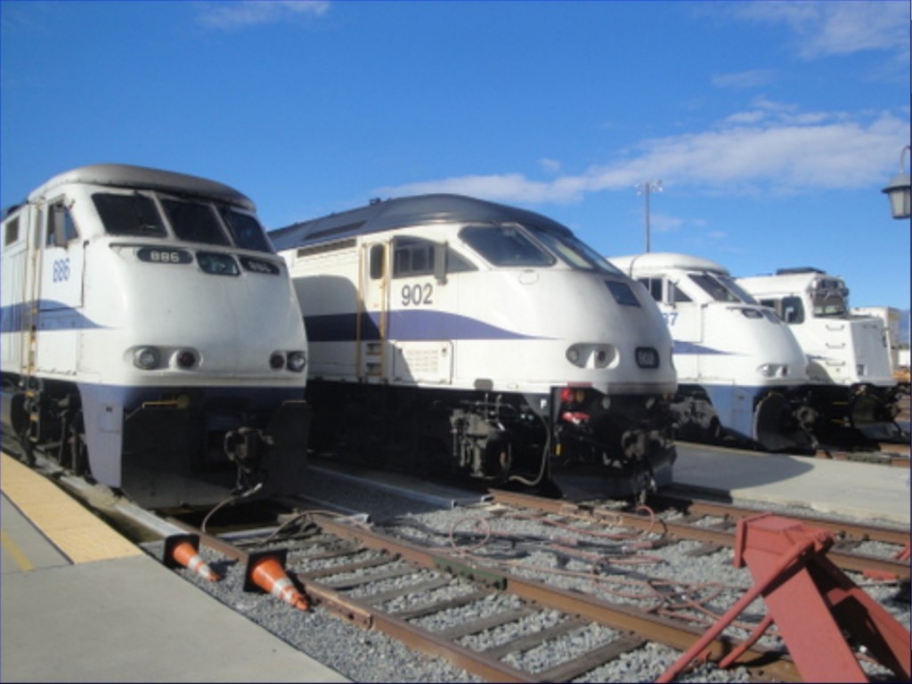Foto: locomotoras de Metrolink - San Bernardino (California), Estados Unidos