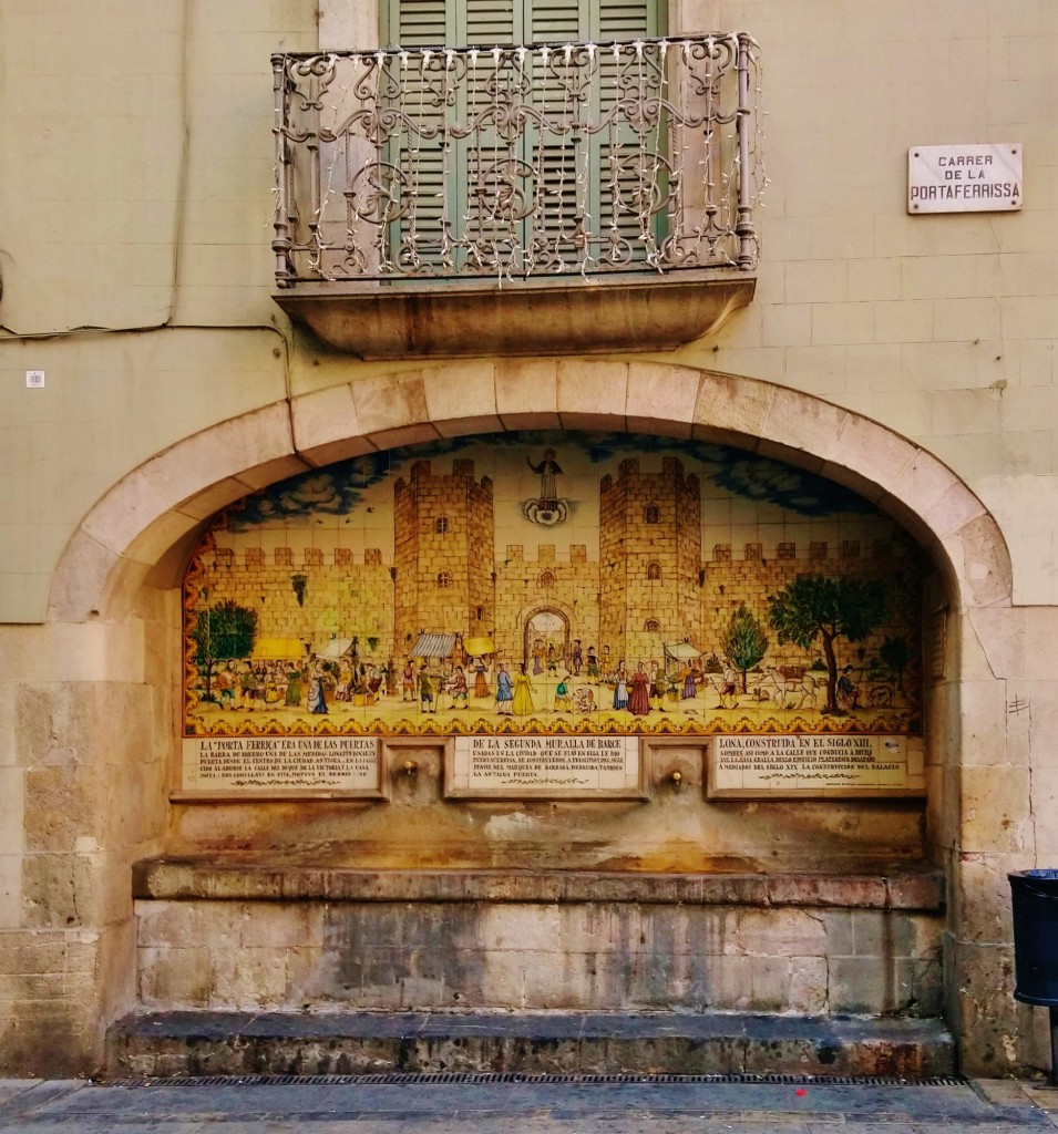 Foto: Font de Portaferrissa - Barcelona (Cataluña), España