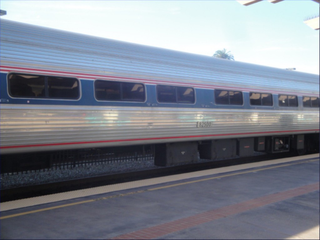 Foto: tren de Amtrak en estación Oceanside - Oceanside (California), Estados Unidos