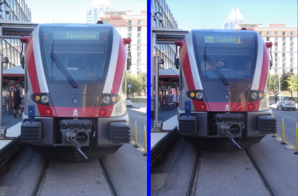 Foto: metrotranvía de Austin, estación Downtown - Austin (Texas), Estados Unidos