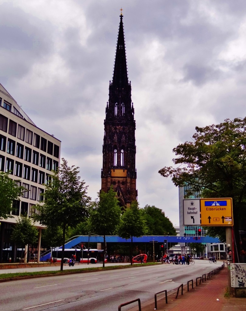 Foto: Ehemalige Hauptkirche St. Nikolai - Hamburg (Hamburg City), Alemania