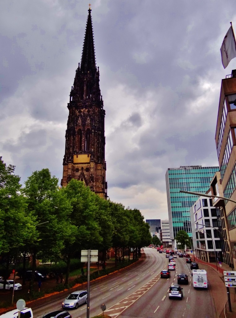 Foto: Ehemalige Hauptkirche St. Nikolai - Hamburg (Hamburg City), Alemania