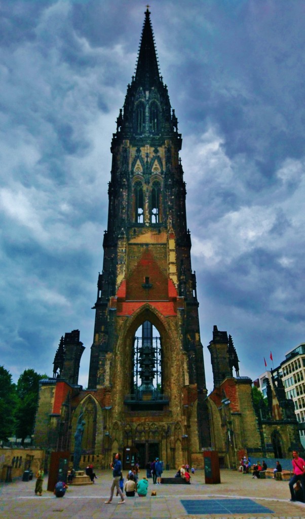 Foto: Ehemalige Hauptkirche St. Nikolai - Hamburg (Hamburg City), Alemania