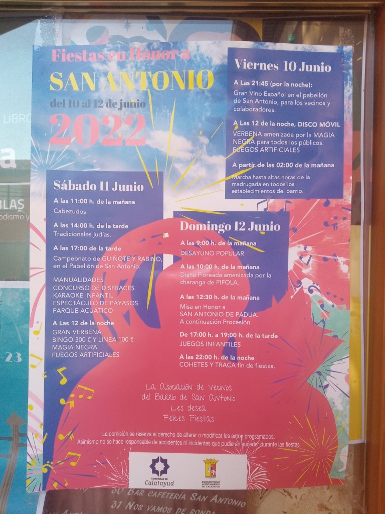 Foto: Fiestas del Barrio de San Antonio 2022 - Calatayud (Zaragoza), España