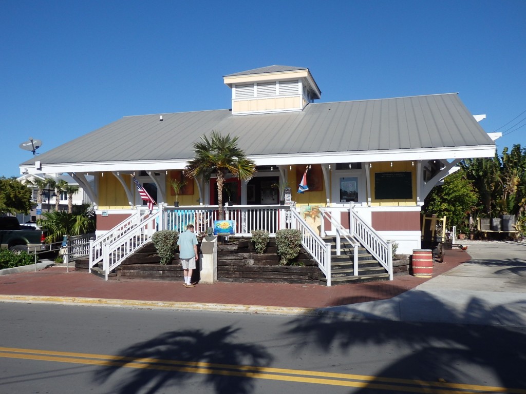 Foto: réplica de la estación terminal - Key West (Florida), Estados Unidos