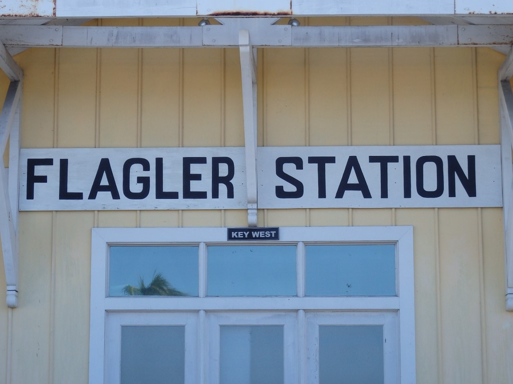 Foto: réplica de la estación terminal - Key West (Florida), Estados Unidos