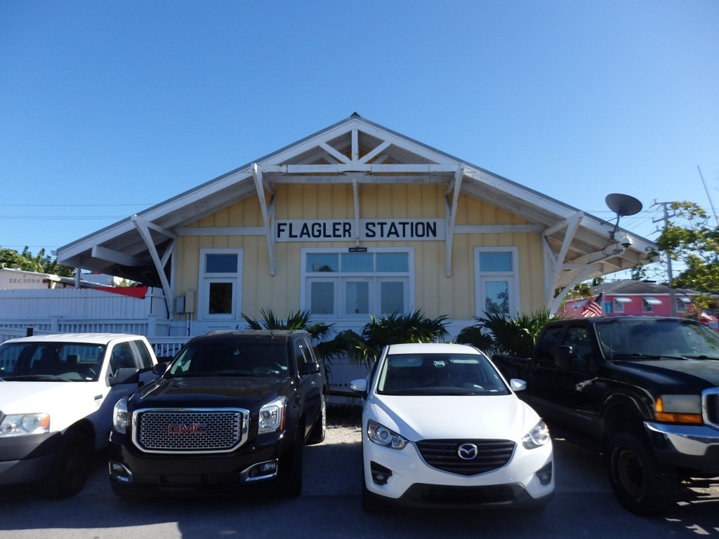 Foto: réplica de la estación terminal - Key West (Florida), Estados Unidos