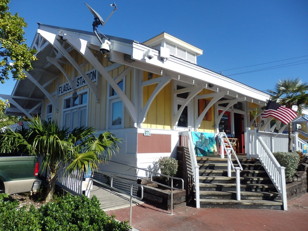 Foto: réplica de la estación terminal - Key West (Florida), Estados Unidos