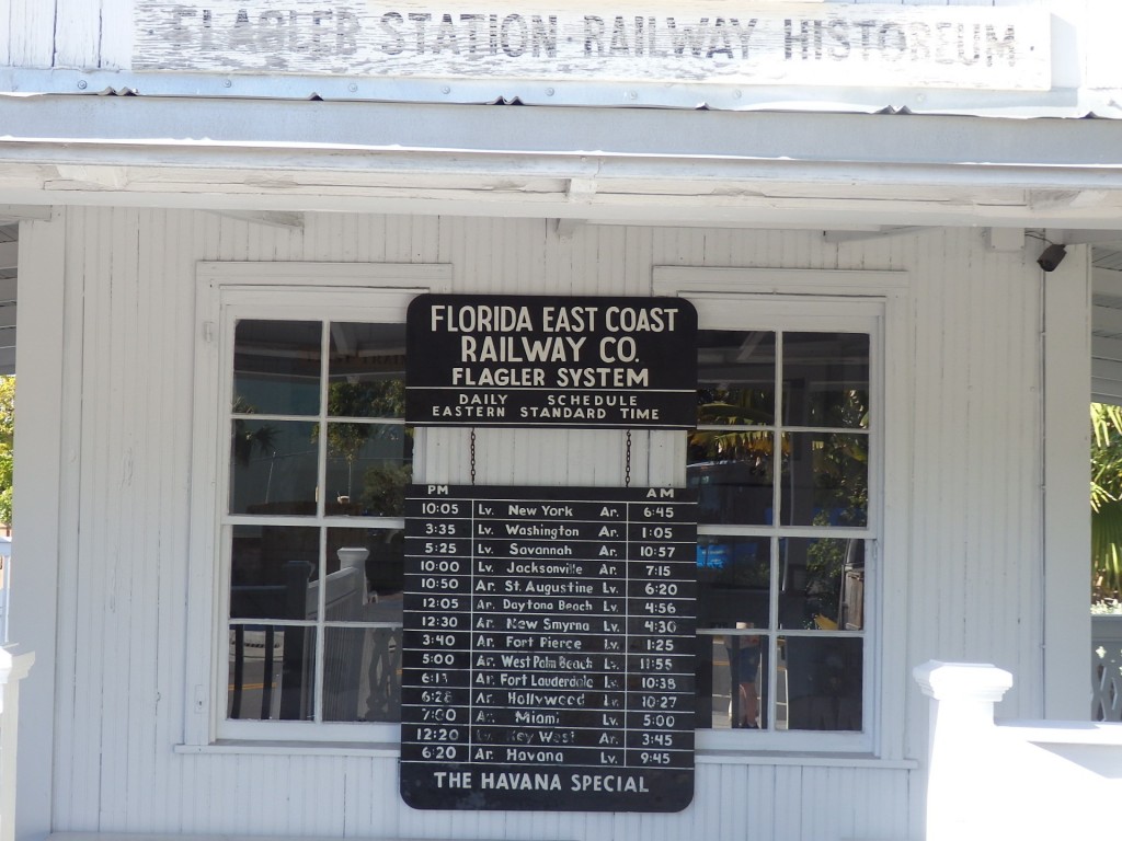 Foto: réplica de la estación terminal - Key West (Florida), Estados Unidos