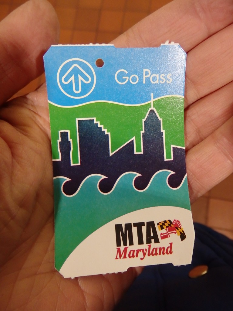 Foto: boleto general, subte de Baltimore - Baltimore (Maryland), Estados Unidos
