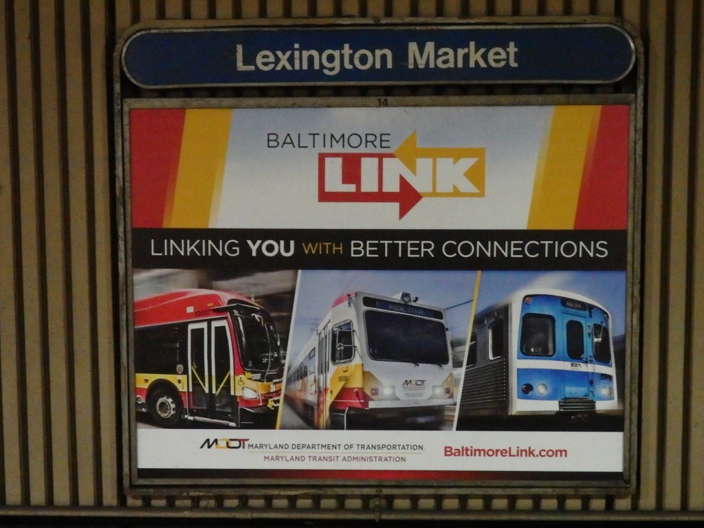 Foto: estación Lexington Market, subte de Baltimore - Baltimore (Maryland), Estados Unidos