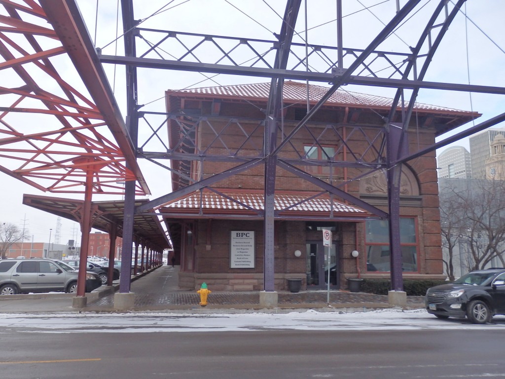 Foto: ex estación del FC Chicago, Rock Island & Pacific - Des Moines (Iowa), Estados Unidos