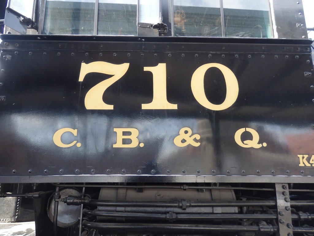 Foto: ténder del Chicago, Burlington & Quincy Railroad - Lincoln (Nebraska), Estados Unidos