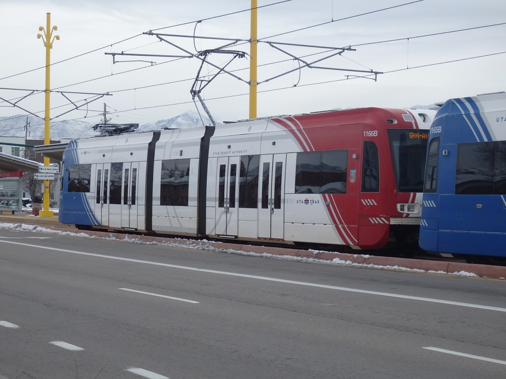 Foto: metrotranvía Línea Verde - Salt Lake City (Utah), Estados Unidos