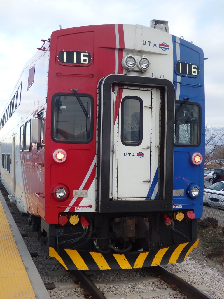 Foto: estación del FrontRunner - Ogden (Utah), Estados Unidos
