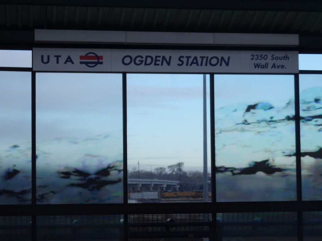 Foto: estación del FrontRunner - Ogden (Utah), Estados Unidos