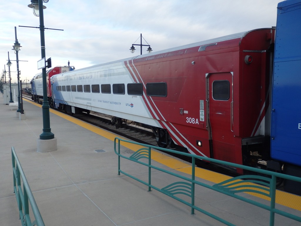 Foto: estación del FrontRunner - Ogden (Utah), Estados Unidos