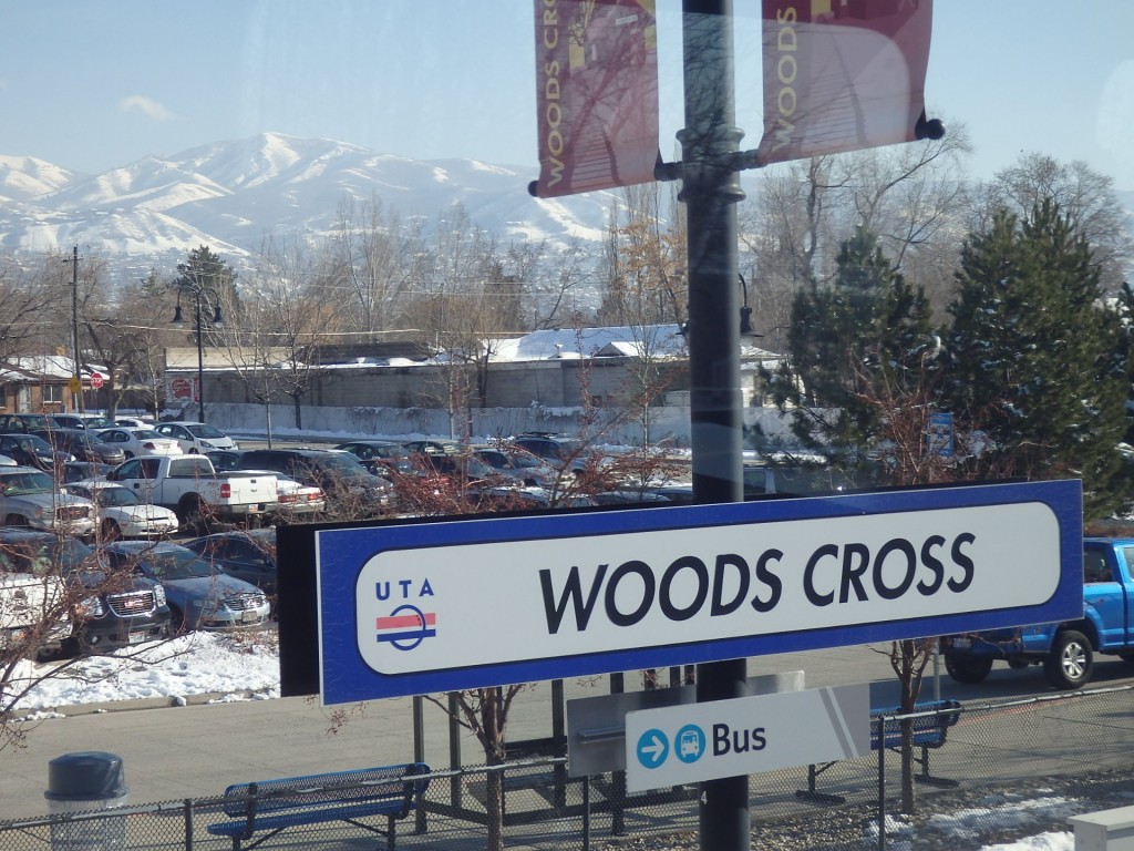 Foto: estación del FrontRunner - Woods Cross (Utah), Estados Unidos