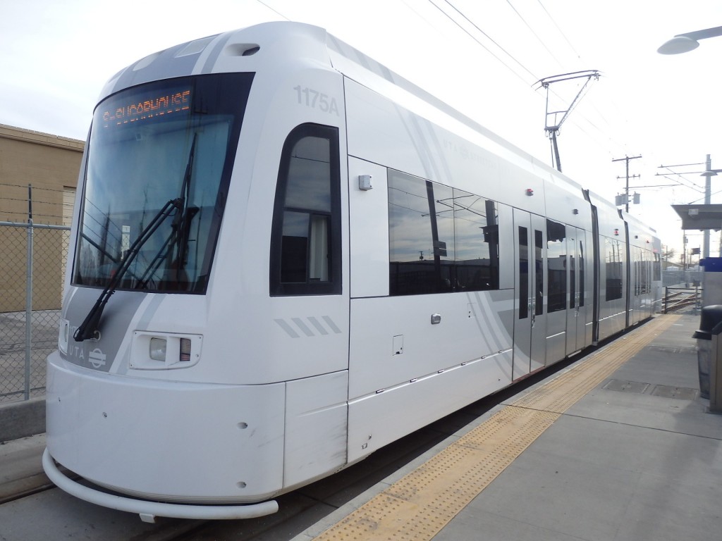 Foto: metrotranvía de la Sugar Line - South Salt Lake City (Utah), Estados Unidos