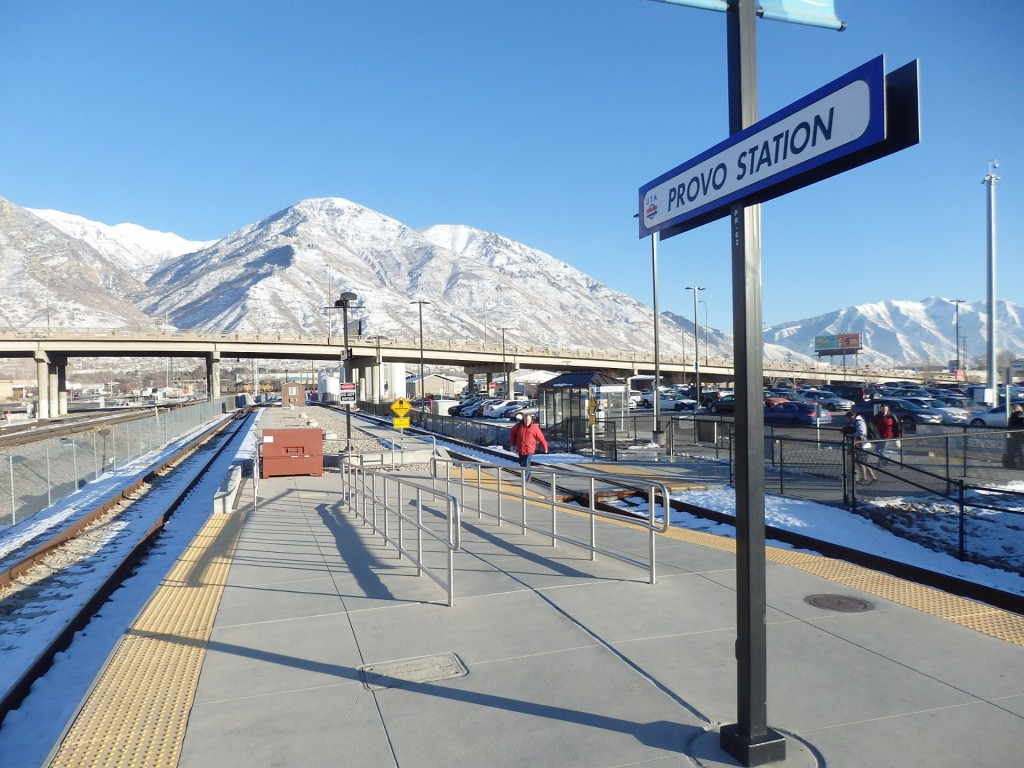 Foto: estación final del FrontRunner - Provo (Utah), Estados Unidos