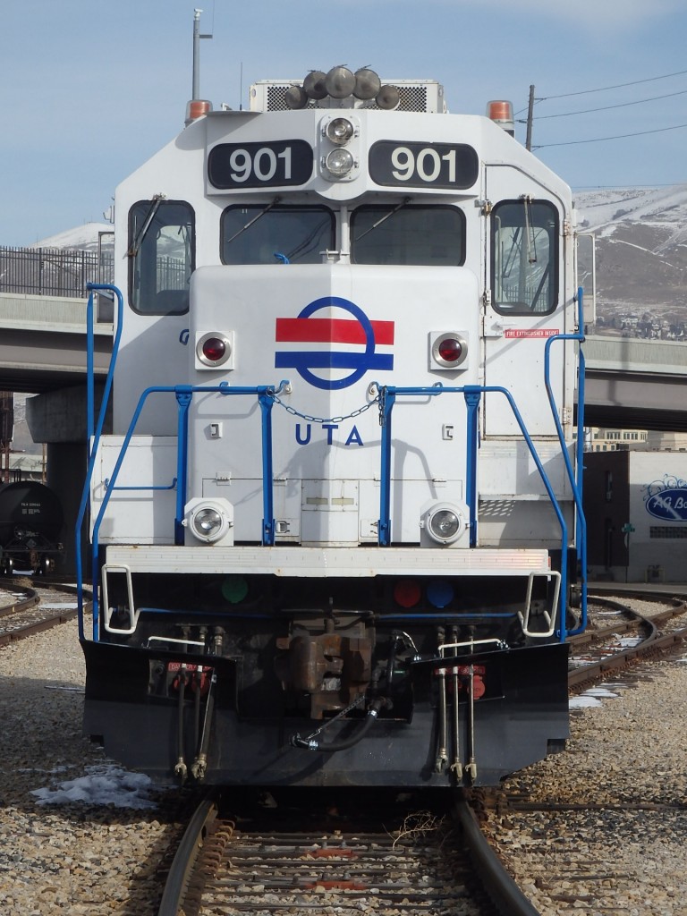 Foto: locomotora de la Utah Transit Authority - Salt Lake City (Utah), Estados Unidos
