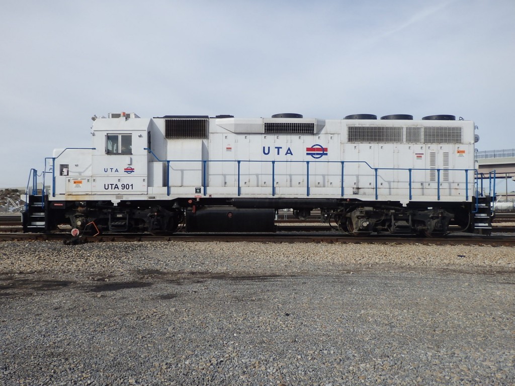 Foto: locomotora de la Utah Transit Authority - Salt Lake City (Utah), Estados Unidos