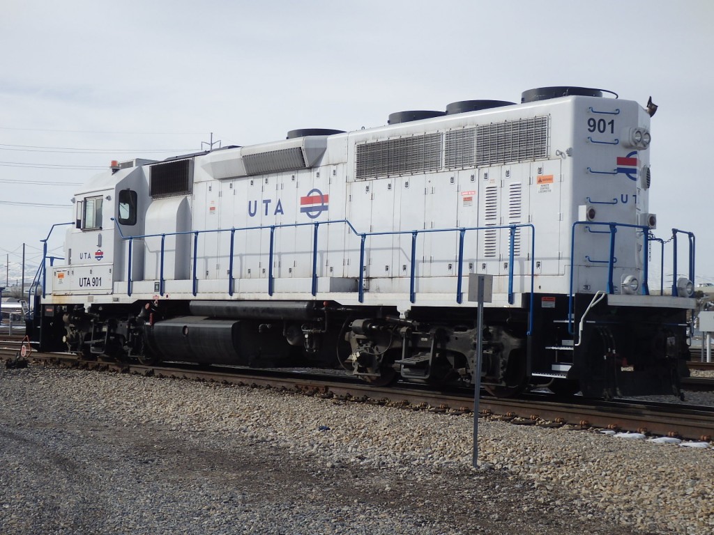 Foto: locomotora de la Utah Transit Authority - Salt Lake City (Utah), Estados Unidos