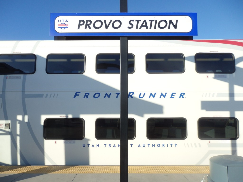 Foto: estación final del FrontRunner - Provo (Utah), Estados Unidos