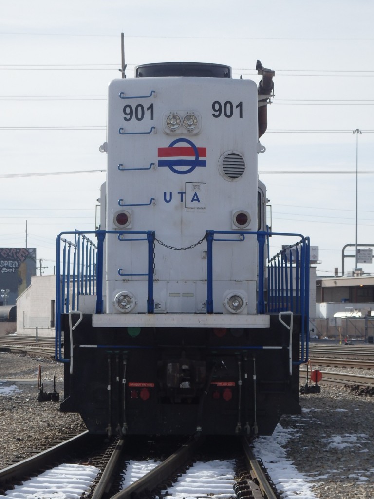 Foto: locomotora de la Utah Transit Authority - Salt Lake City (Utah), Estados Unidos