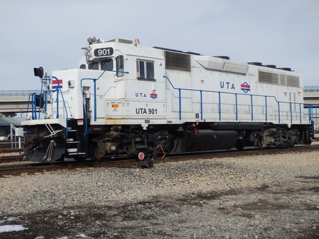 Foto: locomotora de la Utah Transit Authority - Salt Lake City (Utah), Estados Unidos