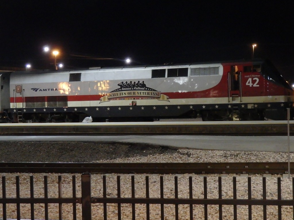 Foto: locomotora de Amtrak - Salt Lake City (Utah), Estados Unidos