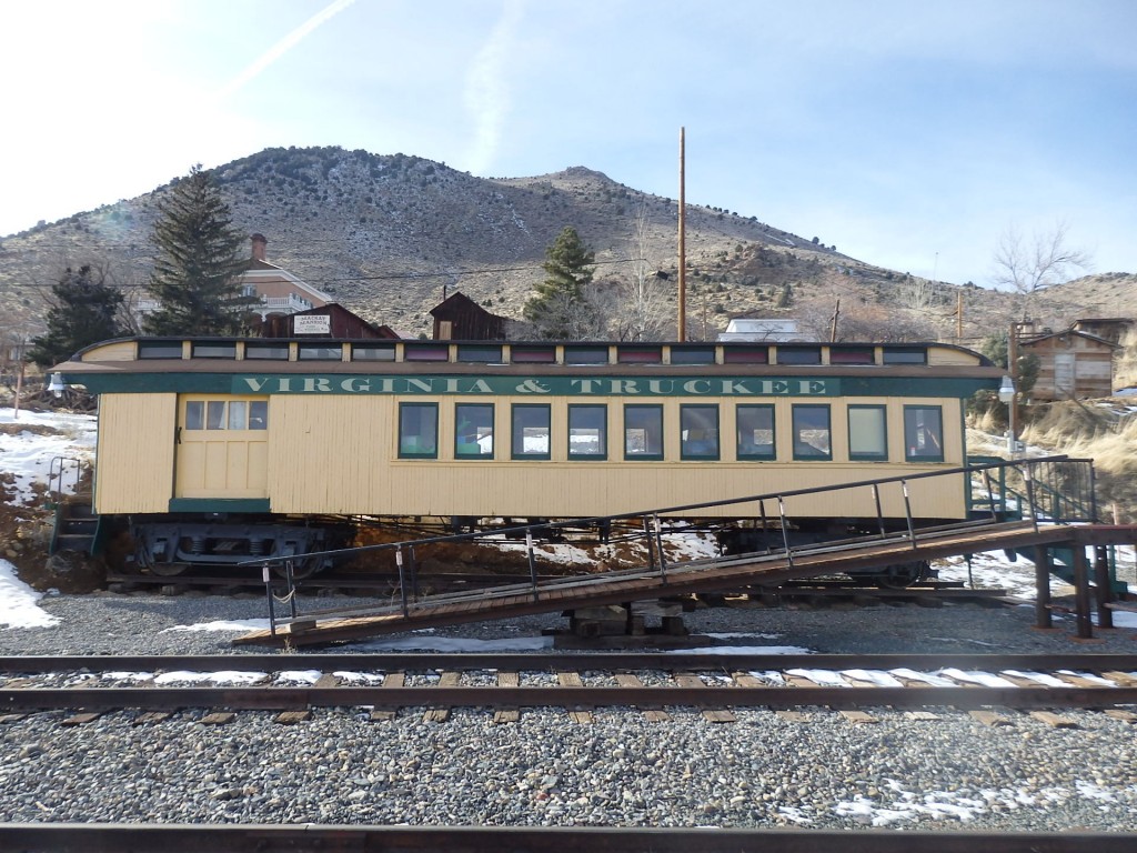 Foto: tren turístico - Virginia City (Nevada), Estados Unidos