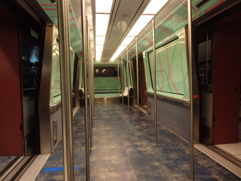 Foto: trencito del aeropuerto de Las Vegas - Paradise (Nevada), Estados Unidos