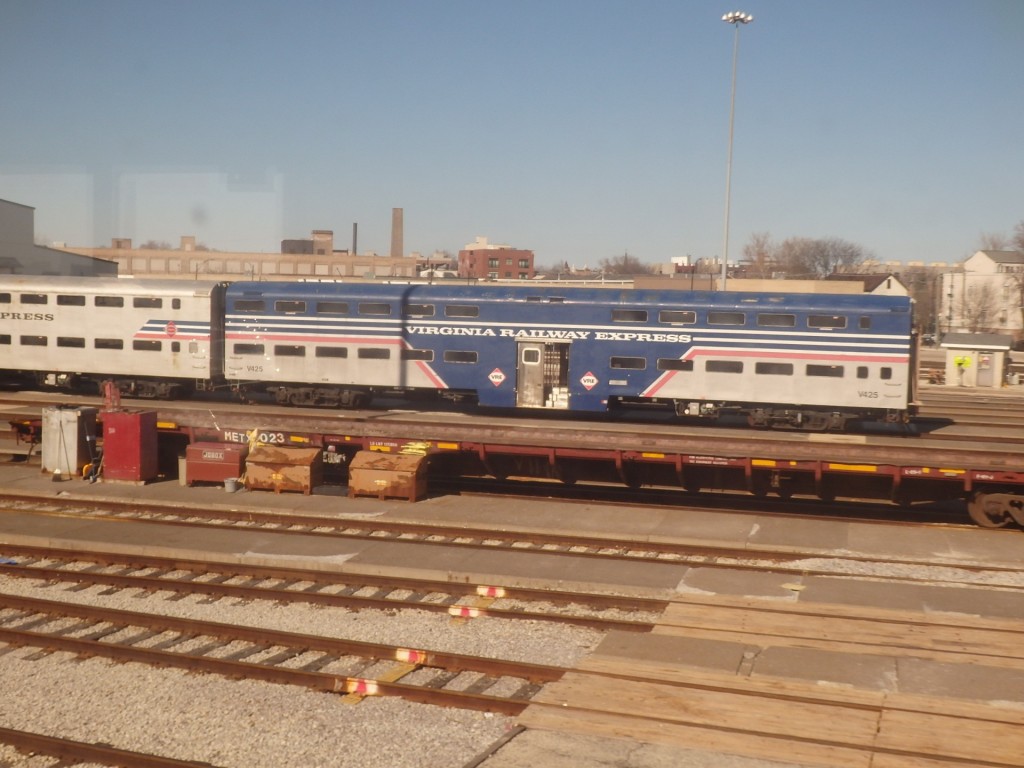 Foto: coches del VRE - Chicago (Illinois), Estados Unidos