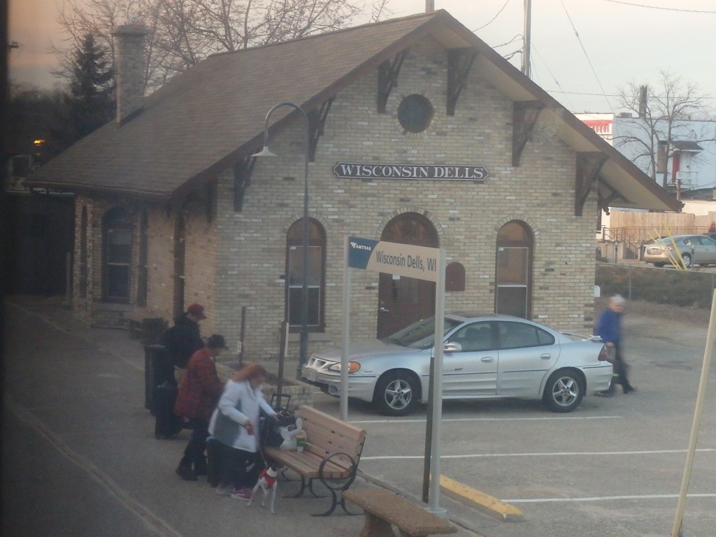 Foto: estación de Amtrak - Wisconsin Dells (Wisconsin), Estados Unidos