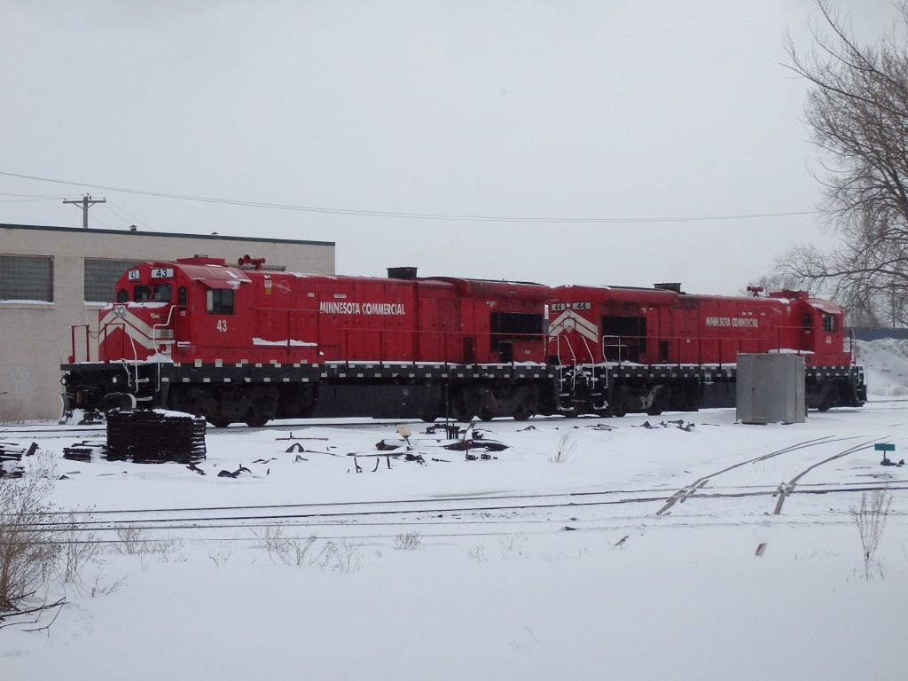 Foto: locomotoras del Minnesota Commercial Railway - Saint Paul (Minnesota), Estados Unidos