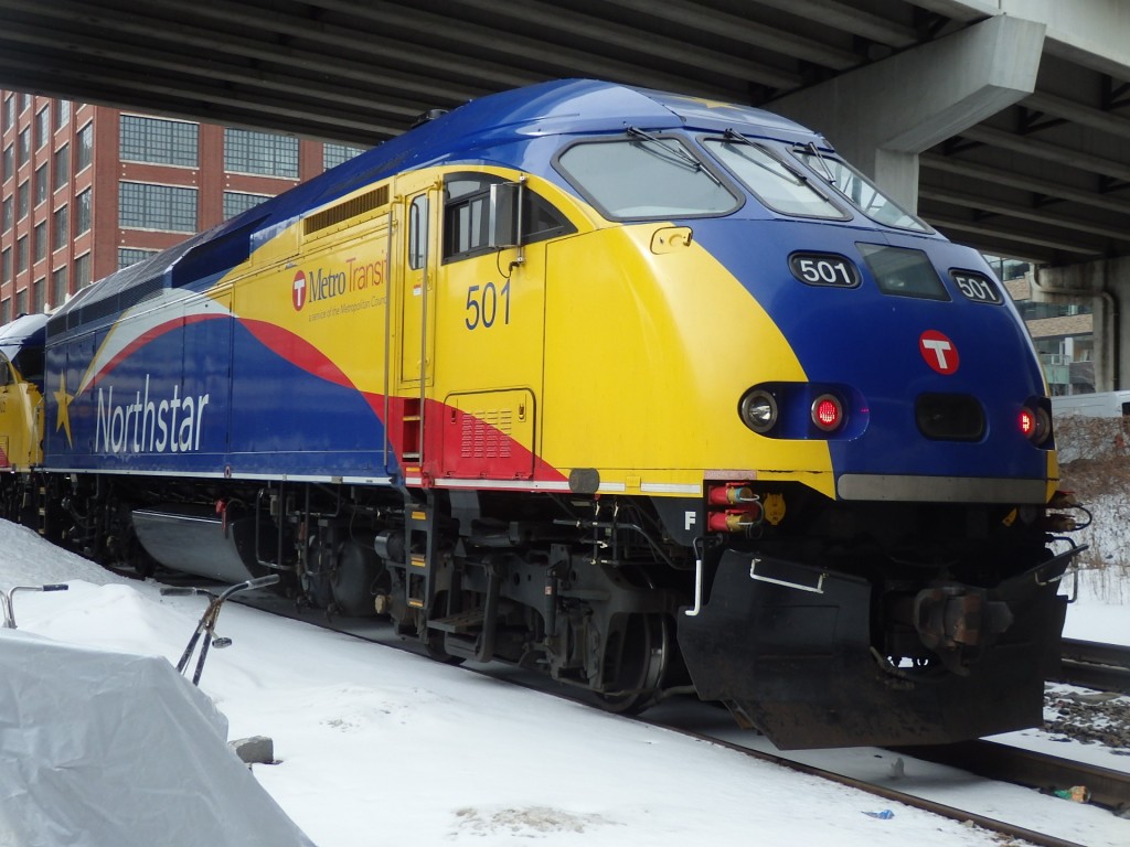 Foto: tren local Northstar - Minneapolis (Minnesota), Estados Unidos