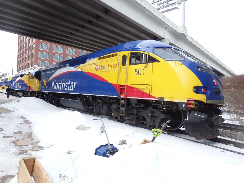 Foto: tren local Northstar - Minneapolis (Minnesota), Estados Unidos