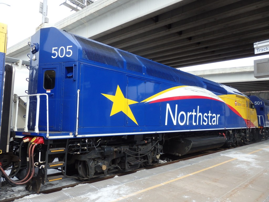 Foto: tren local - Minneapolis (Minnesota), Estados Unidos