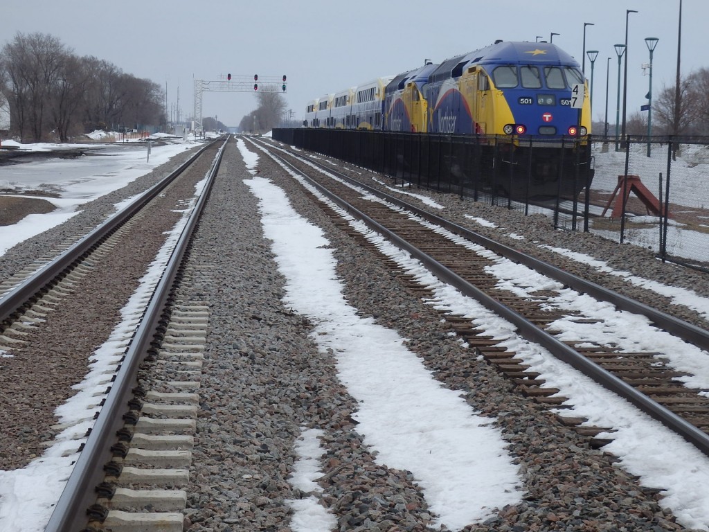 Foto: estación final del Northstar - Big Lake (Minnesota), Estados Unidos