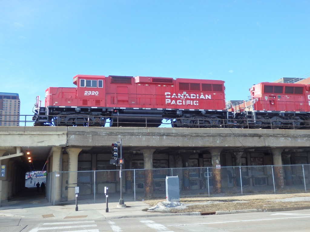 Foto: tren carguero - Saint Paul (Minnesota), Estados Unidos