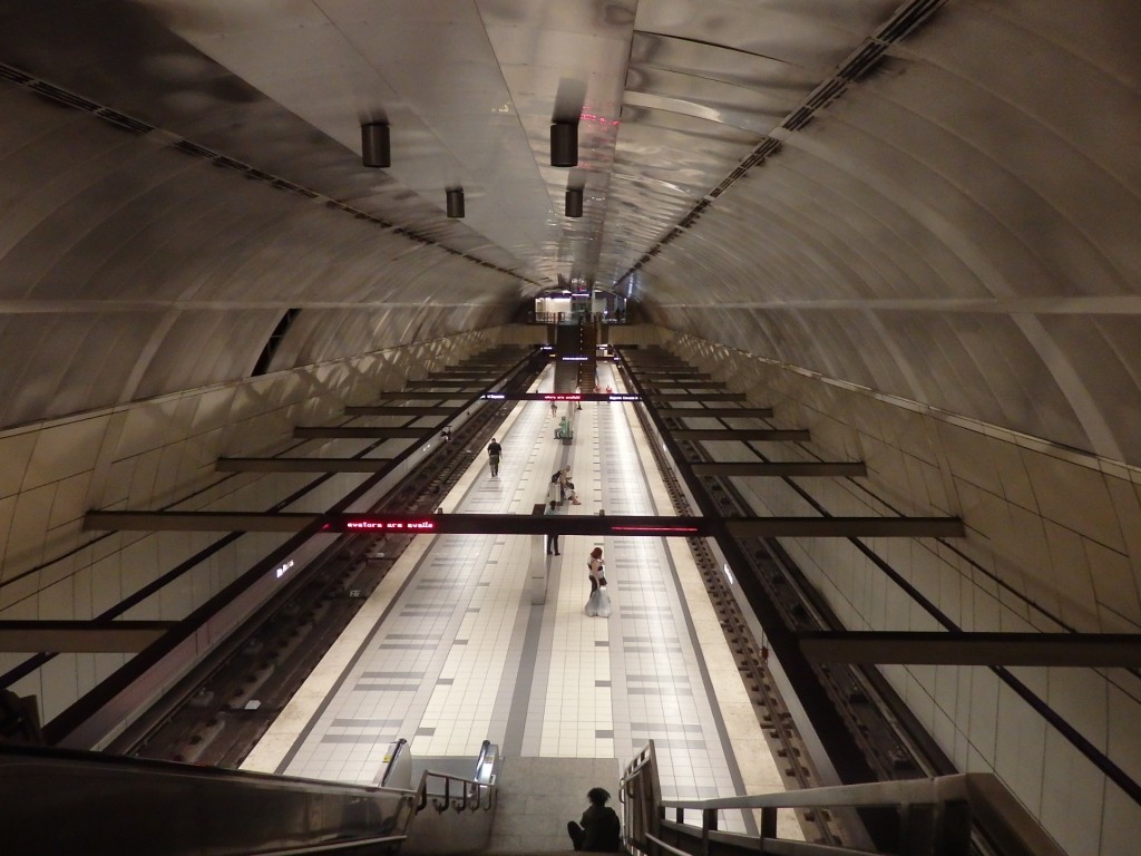 Foto: estación Río Piedras del Tren Urbano - San Juan, Puerto Rico