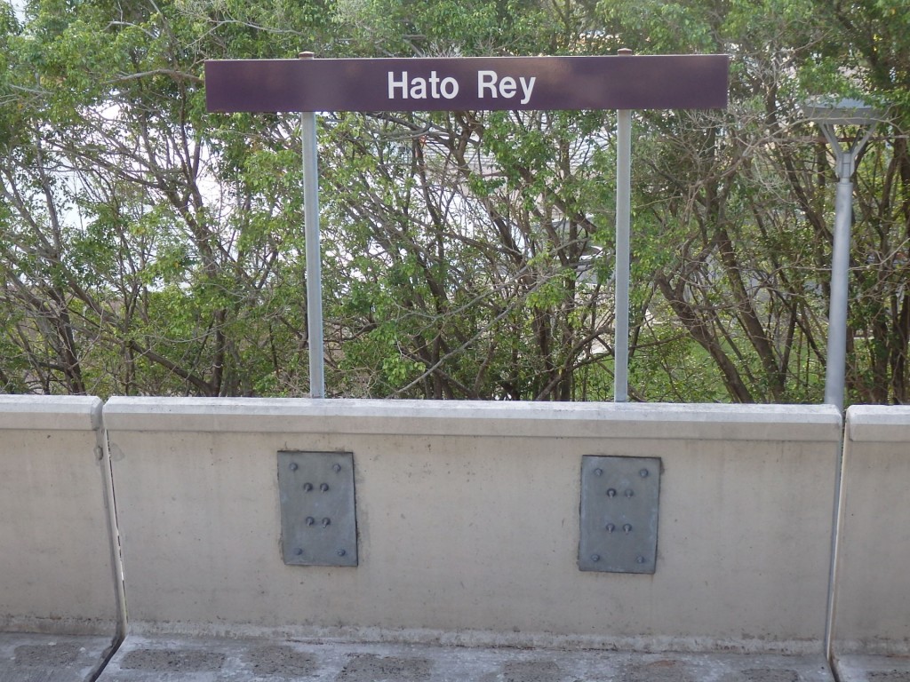 Foto: estación del Tren Urbano - Hato Rey, Puerto Rico