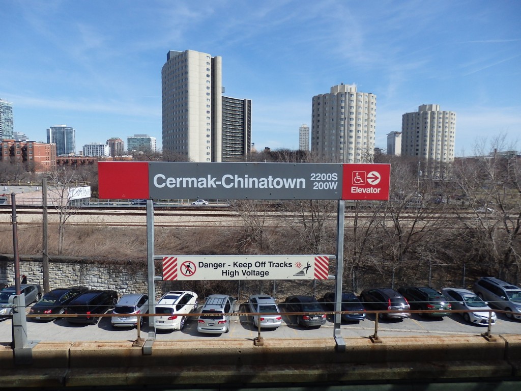 Foto: estación del metro - Chicago (Illinois), Estados Unidos