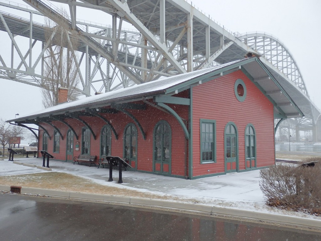 Foto: ex estación del Grand Trunk - Port Huron (Michigan), Estados Unidos