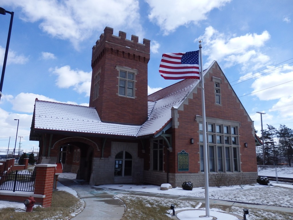 Foto: ex estación del Grand Trunk Western Railroad - Lansing (Michigan), Estados Unidos
