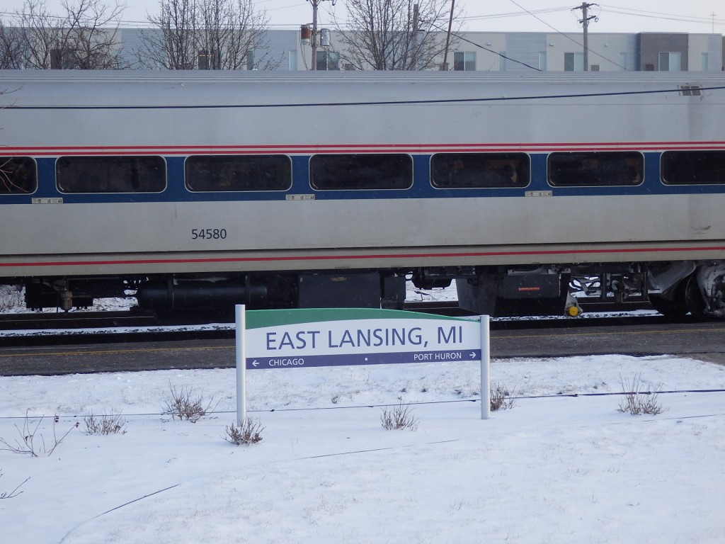 Foto: terminal bimodal - East Lansing (Michigan), Estados Unidos