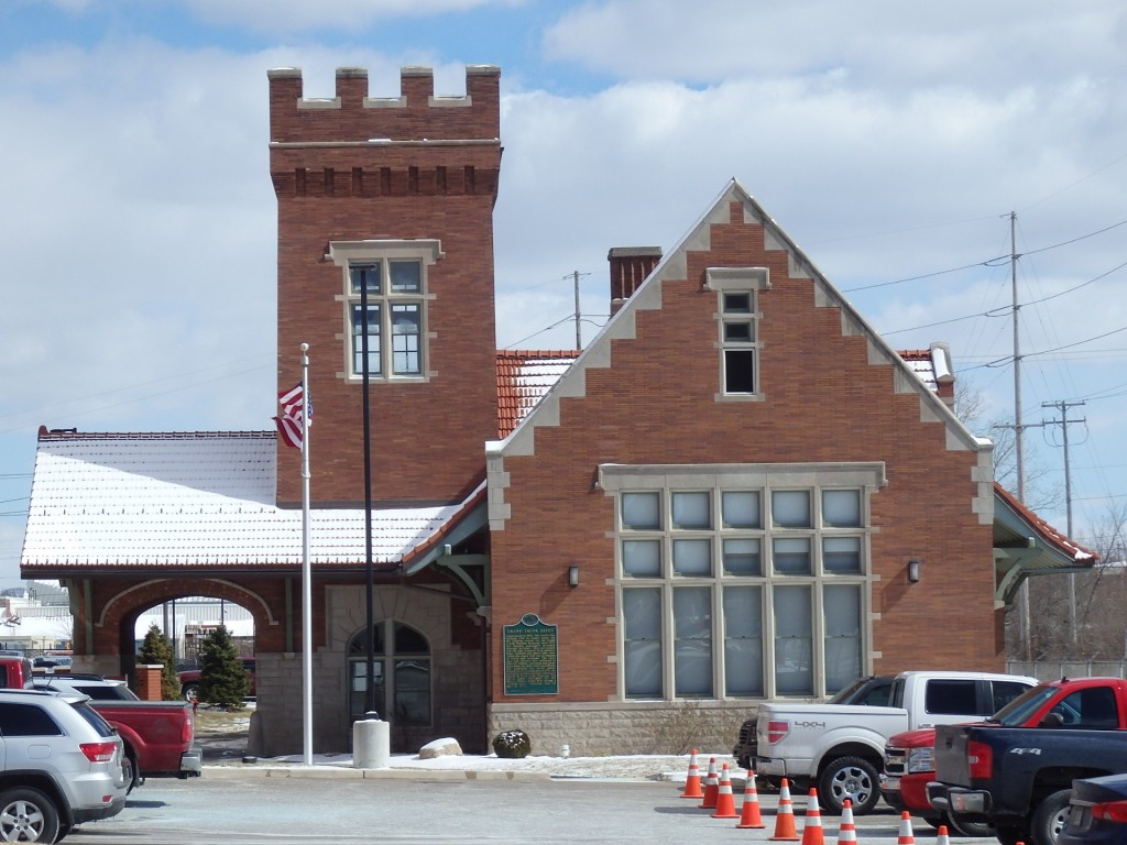 Foto: ex estación del Grand Trunk Western Railroad - Lansing (Michigan), Estados Unidos